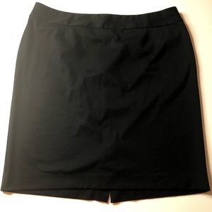 Black Ponte knit pencil skirt Lane Bryant size 20